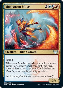 Image for Maelstrom Muse (Strixhaven: School of Mages) (202) - Magic: The Gathering
