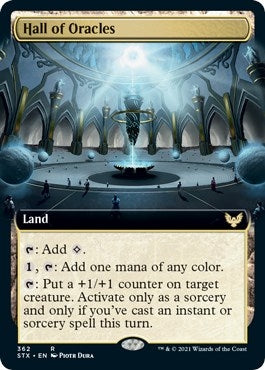 Image for Hall of Oracles (Extended Art) (Strixhaven: School of Mages) (362) - Magic: The Gathering