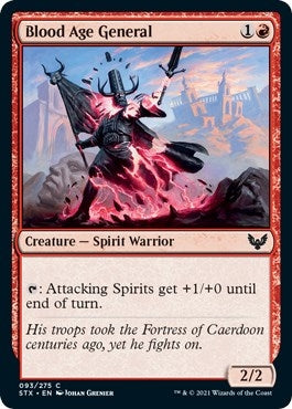 Image for Blood Age General (Strixhaven: School of Mages) (93) - Magic: The Gathering