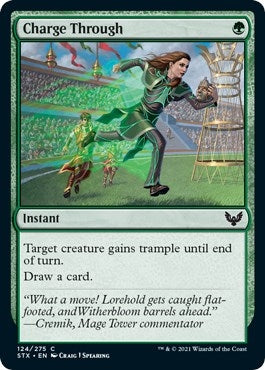 Image for Charge Through (Strixhaven: School of Mages) (124) - Magic: The Gathering