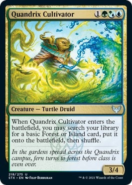 Image for Quandrix Cultivator (Strixhaven: School of Mages) (218) - Magic: The Gathering