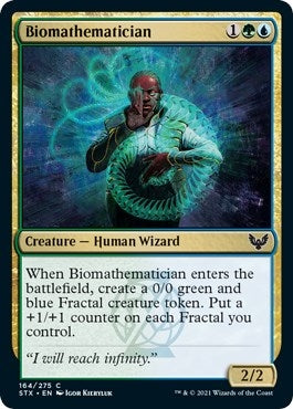 Image for Biomathematician (Strixhaven: School of Mages) (164) - Magic: The Gathering