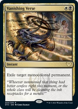 Image for Vanishing Verse (Strixhaven: School of Mages) (244) - Magic: The Gathering