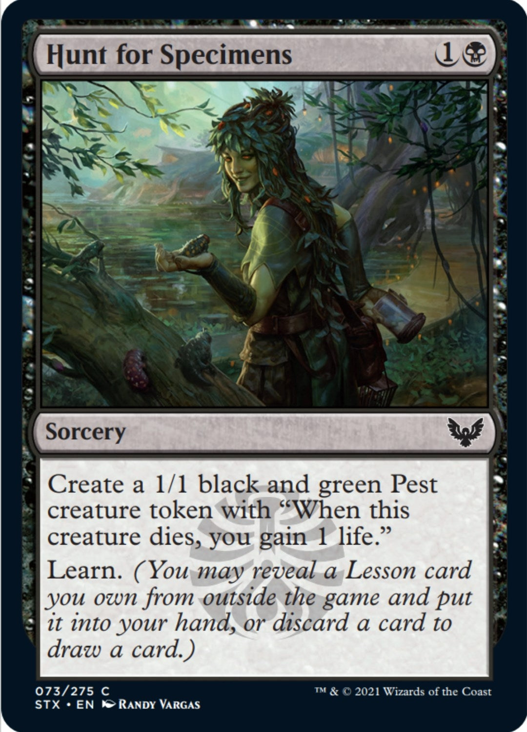 Image for Hunt for Specimens (Strixhaven: School of Mages) (73) - Magic: The Gathering