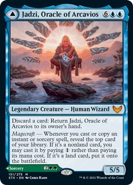Image for Jadzi, Oracle of Arcavios (Strixhaven: School of Mages) (151) - Magic: The Gathering
