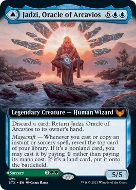 Image for Jadzi, Oracle of Arcavios (Extended Art) (Strixhaven: School of Mages) (325) - Magic: The Gathering