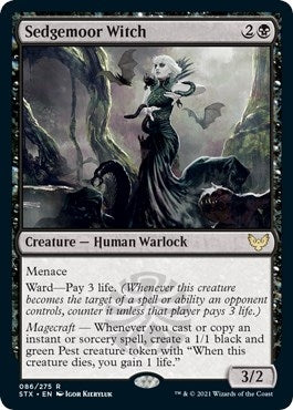 Image for Sedgemoor Witch (Strixhaven: School of Mages) (86) - Magic: The Gathering