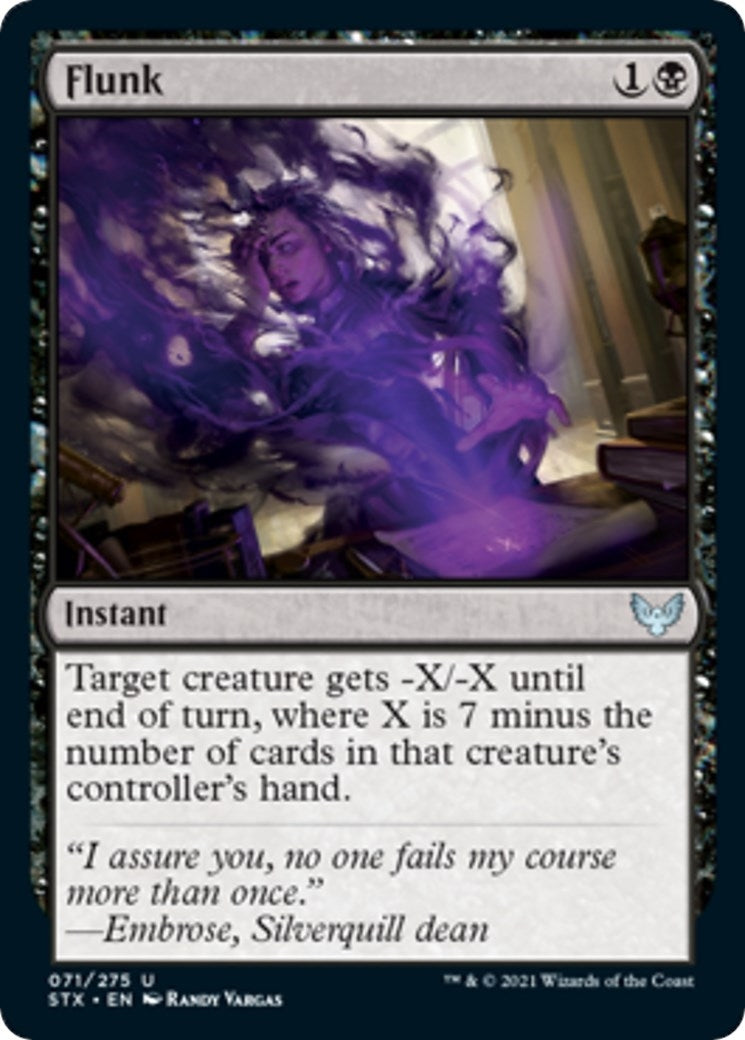 Image for Flunk (Strixhaven: School of Mages) (71) - Magic: The Gathering