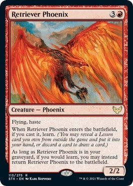 Image for Retriever Phoenix (Strixhaven: School of Mages) (113) - Magic: The Gathering