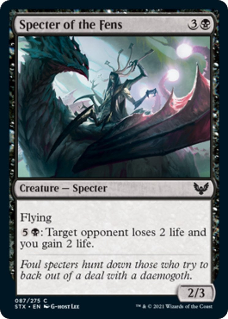 Image for Specter of the Fens (Strixhaven: School of Mages) (87) - Magic: The Gathering