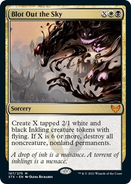 Image for Blot Out the Sky (Strixhaven: School of Mages) (167) - Magic: The Gathering