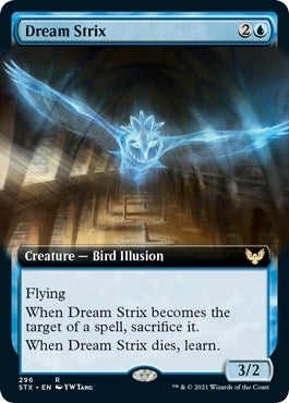 Image for Dream Strix (Extended Art) (Strixhaven: School of Mages) (296) - Magic: The Gathering