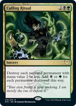 Image for Culling Ritual (Strixhaven: School of Mages) (172) - Magic: The Gathering