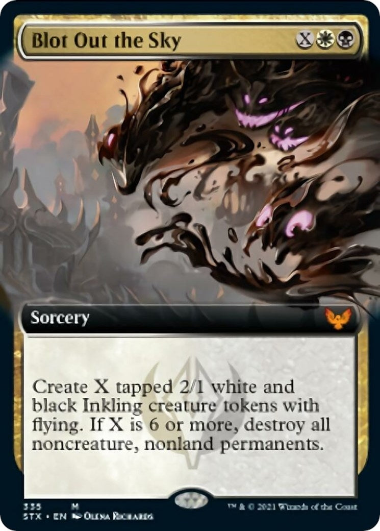 Image for Blot Out the Sky (Extended Art) (Strixhaven: School of Mages) (335) - Magic: The Gathering