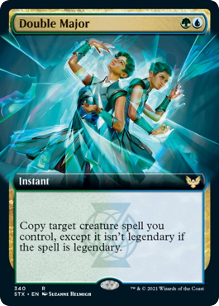 Image for Double Major (Extended Art) (Strixhaven: School of Mages) (340) - Magic: The Gathering