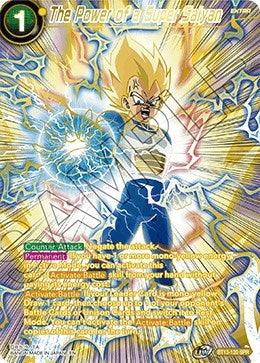 Image for The Power of a Super Saiyan (SPR) (Supreme Rivalry) (BT13-120) - Dragon Ball Super: Masters