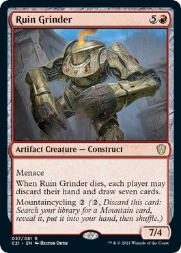 Image for Ruin Grinder (Commander 2021) (57) - Magic: The Gathering