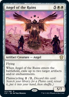 Image for Angel of the Ruins (Commander 2021) (11) - Magic: The Gathering
