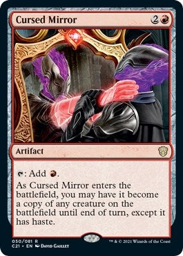 Image for Cursed Mirror (Commander 2021) (50) - Magic: The Gathering