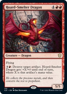 Image for Hoard-Smelter Dragon (Commander 2021) (173) - Magic: The Gathering