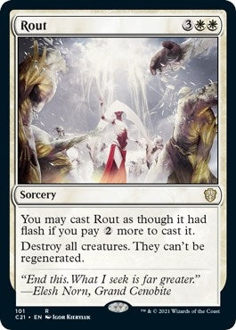 Image for Rout (Commander 2021) (101) - Magic: The Gathering