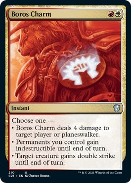 Image for Boros Charm (Commander 2021) (210) - Magic: The Gathering