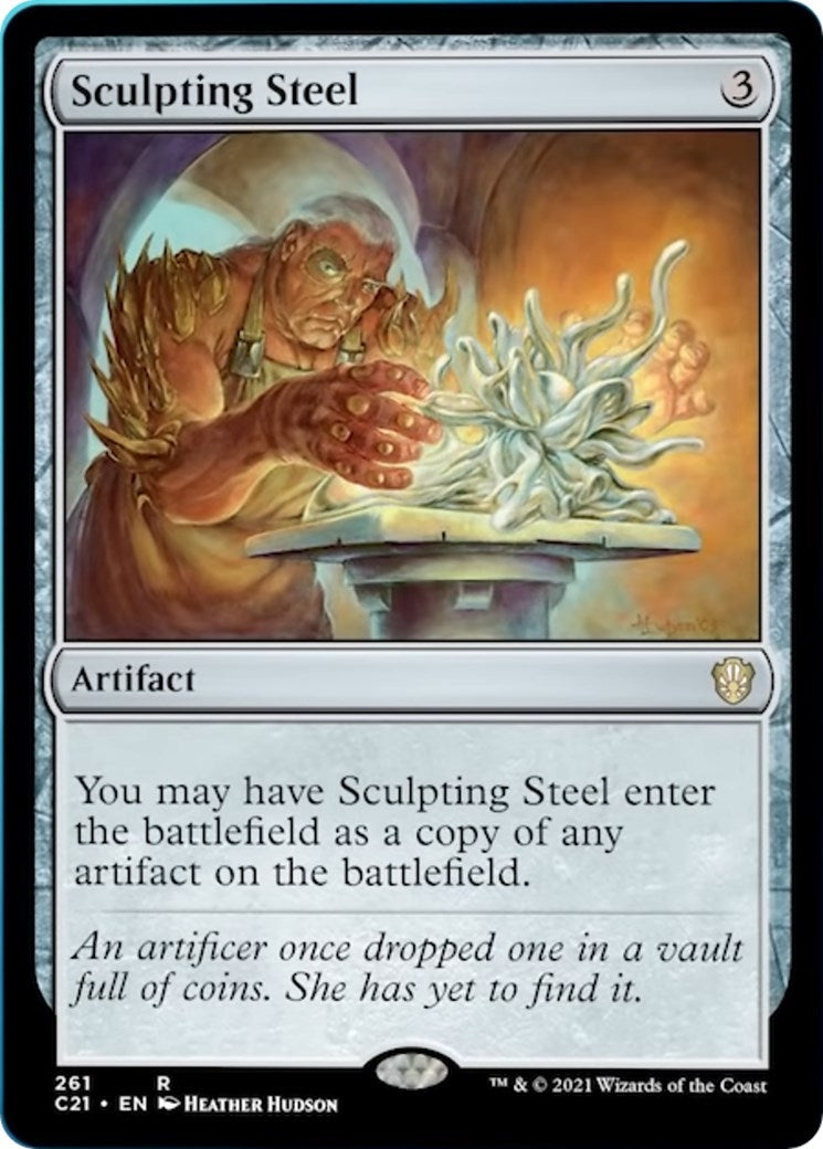 Image for Sculpting Steel (Commander 2021) (261) - Magic: The Gathering