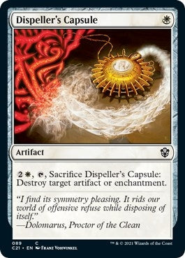 Image for Dispeller's Capsule (Commander 2021) (89) - Magic: The Gathering