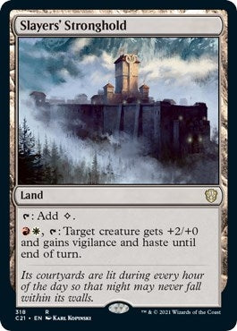 Image for Slayers' Stronghold (Commander 2021) (318) - Magic: The Gathering