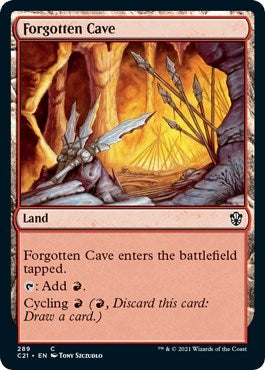 Image for Forgotten Cave (Commander 2021) (289) - Magic: The Gathering