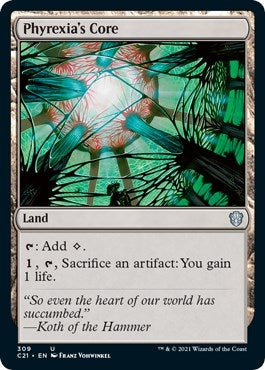 Image for Phyrexia's Core (Commander 2021) (309) - Magic: The Gathering