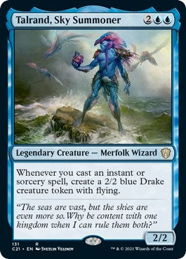 Image for Talrand, Sky Summoner (Commander 2021) (131) - Magic: The Gathering