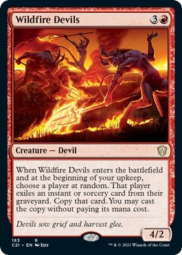 Image for Wildfire Devils (Commander 2021) (183) - Magic: The Gathering