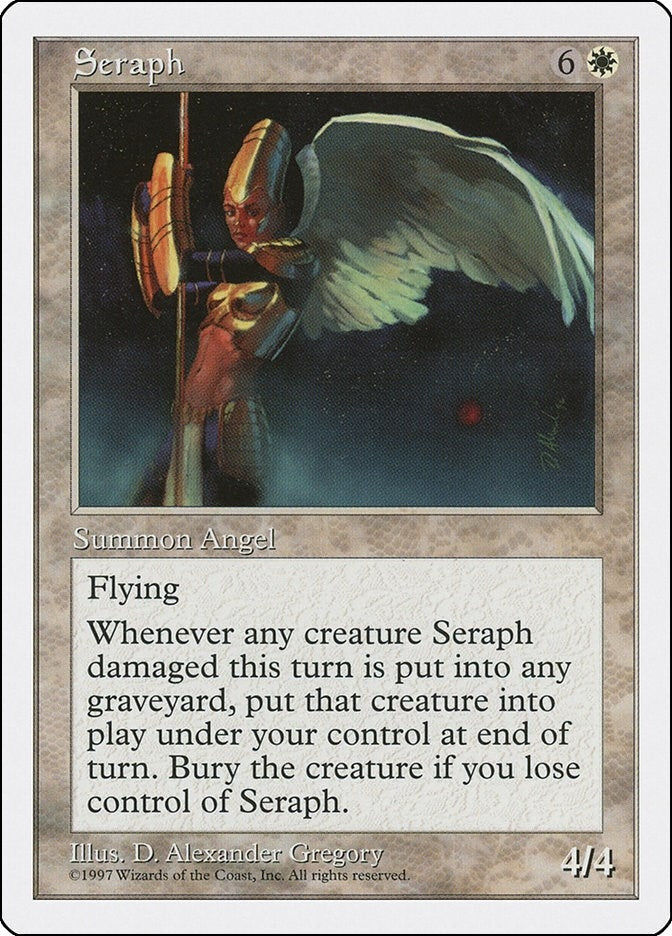 Image for Seraph (Fifth Edition) - Magic: The Gathering