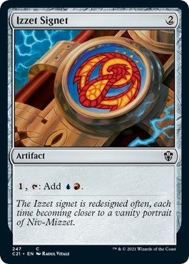 Image for Izzet Signet (Commander 2021) (247) - Magic: The Gathering
