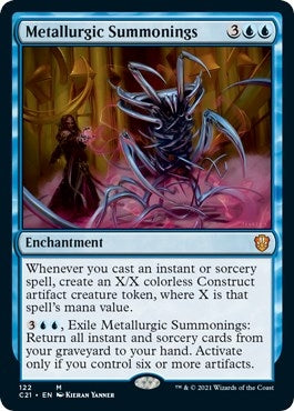 Image for Metallurgic Summonings (Commander 2021) (122) - Magic: The Gathering