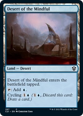 Image for Desert of the Mindful (Commander 2021) (287) - Magic: The Gathering