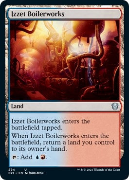 Image for Izzet Boilerworks (Commander 2021) (294) - Magic: The Gathering