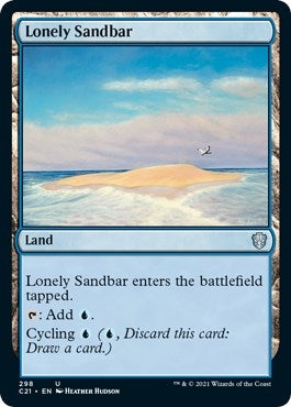 Image for Lonely Sandbar (Commander 2021) (298) - Magic: The Gathering