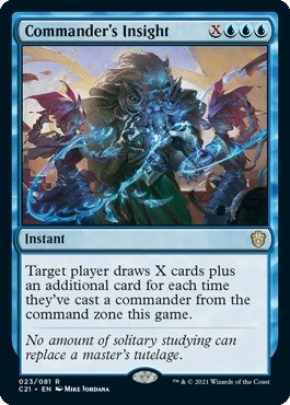 Image for Commander's Insight (Commander 2021) (23) - Magic: The Gathering
