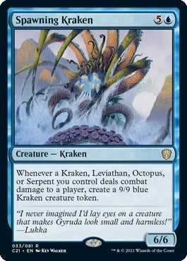 Image for Spawning Kraken (Commander 2021) (33) - Magic: The Gathering
