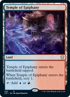 Image for Temple of Epiphany (Commander 2021) (322) - Magic: The Gathering