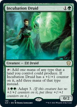 Image for Incubation Druid (Commander 2021) (195) - Magic: The Gathering