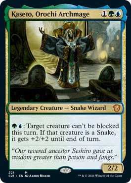 Image for Kaseto, Orochi Archmage (Commander 2021) (221) - Magic: The Gathering