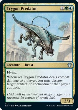 Image for Trygon Predator (Commander 2021) (231) - Magic: The Gathering
