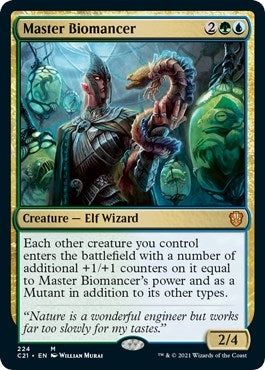 Image for Master Biomancer (Commander 2021) (224) - Magic: The Gathering
