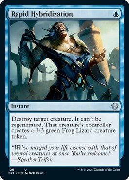 Image for Rapid Hybridization (Commander 2021) (126) - Magic: The Gathering