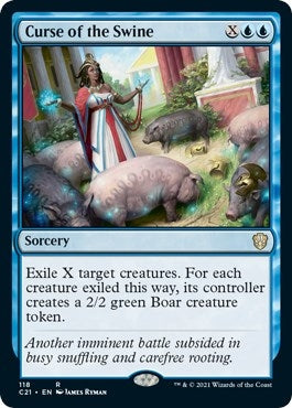 Image for Curse of the Swine (Commander 2021) (118) - Magic: The Gathering
