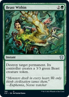 Image for Beast Within (Commander 2021) (186) - Magic: The Gathering