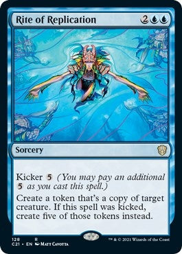 Image for Rite of Replication (Commander 2021) (128) - Magic: The Gathering